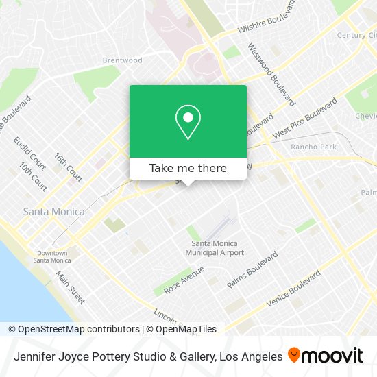 Jennifer Joyce Pottery Studio & Gallery map