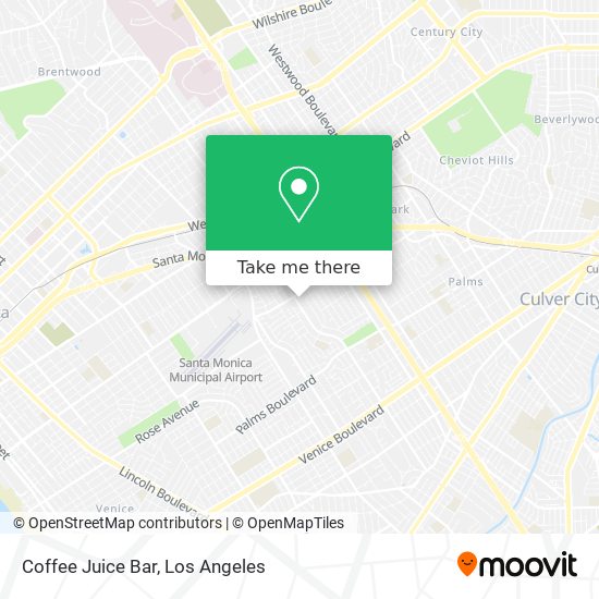 Mapa de Coffee Juice Bar