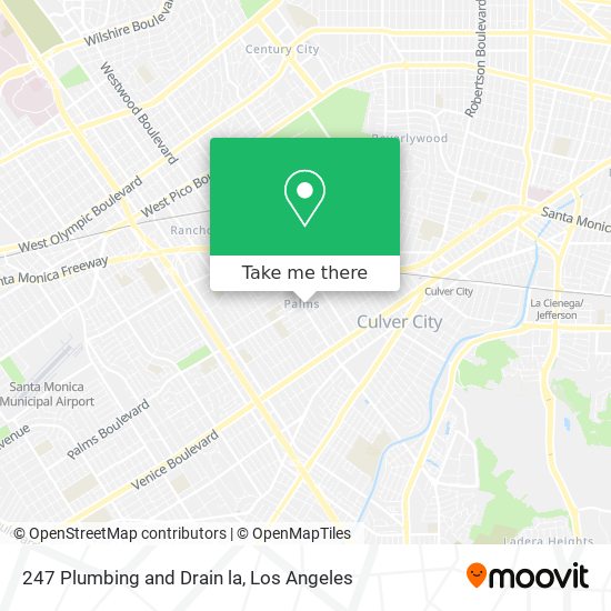 Mapa de 247 Plumbing and Drain la