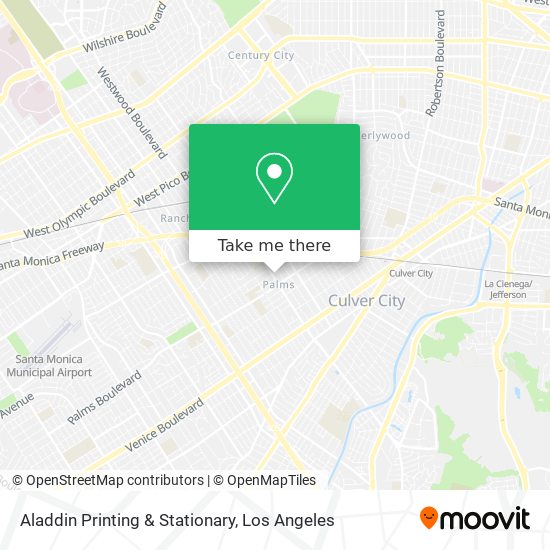 Mapa de Aladdin Printing & Stationary