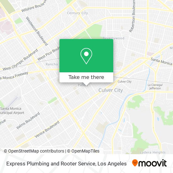 Express Plumbing and Rooter Service map