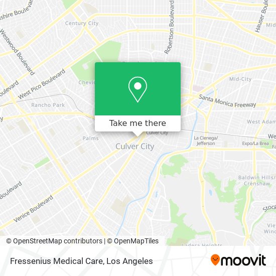 Mapa de Fressenius Medical Care