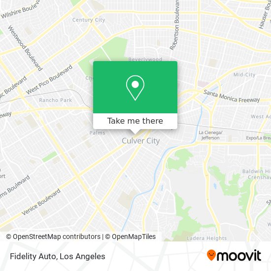 Mapa de Fidelity Auto