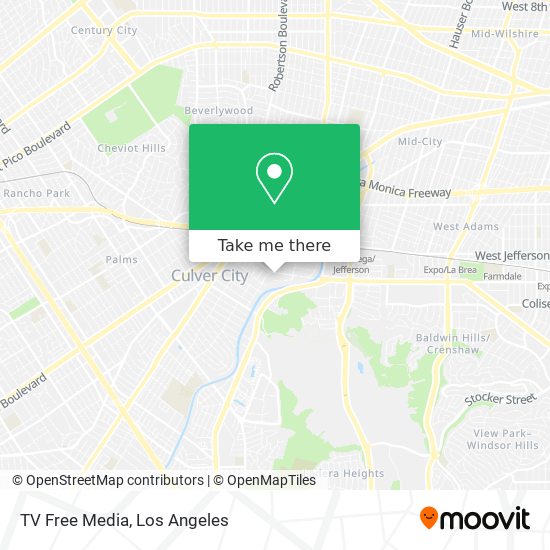 Mapa de TV Free Media