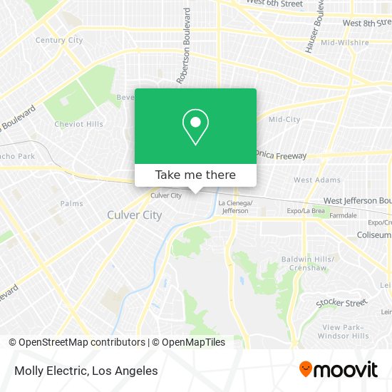 Molly Electric map