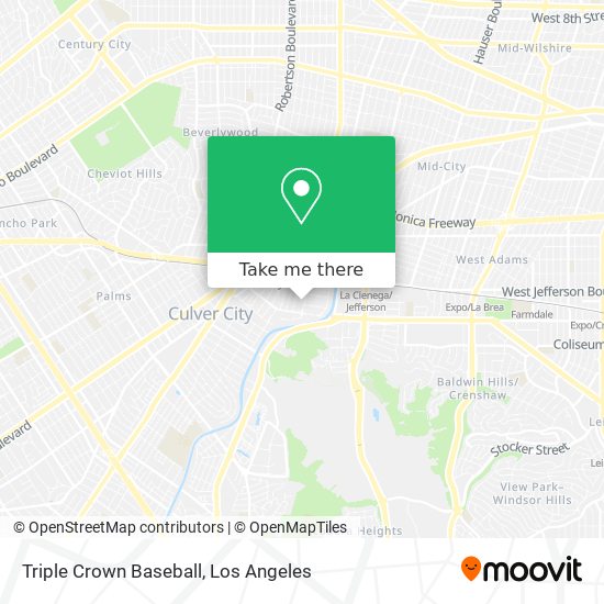 Mapa de Triple Crown Baseball