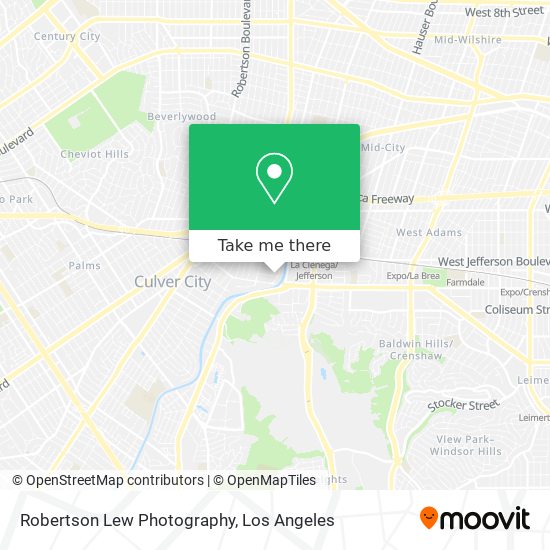 Robertson Lew Photography map