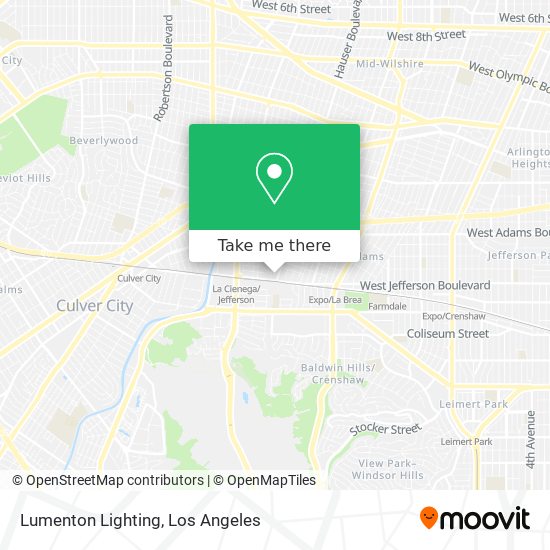 Lumenton Lighting map