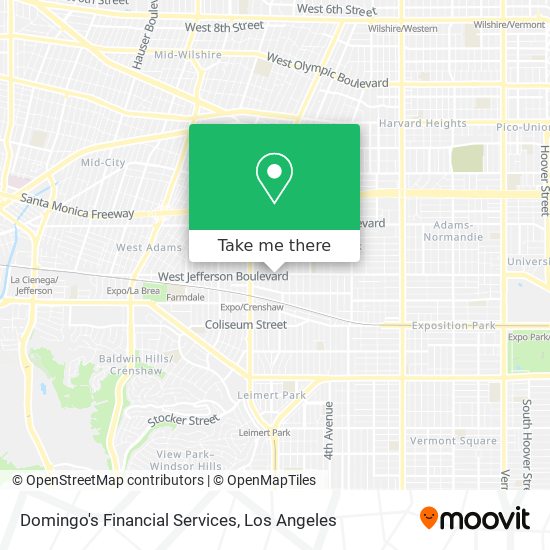 Domingo's Financial Services map