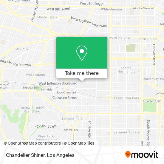 Chandelier Shiner map
