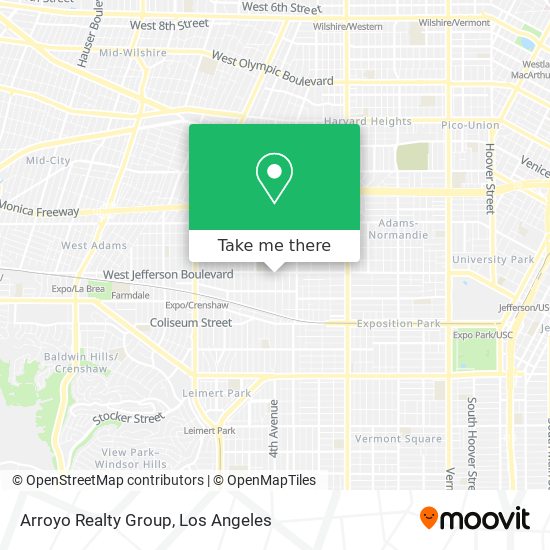 Arroyo Realty Group map