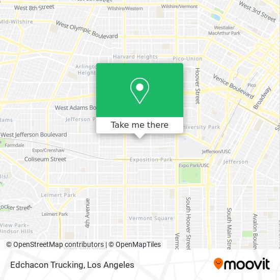 Edchacon Trucking map