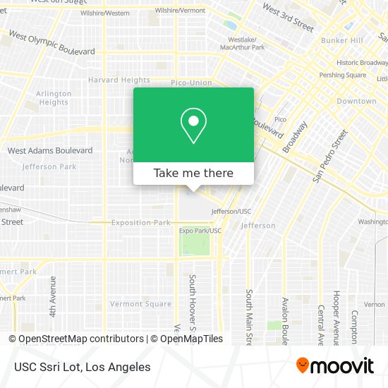 USC Ssri Lot map