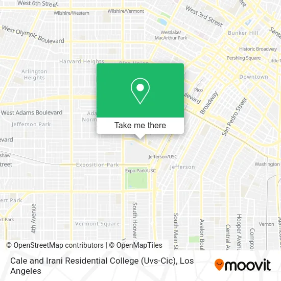 Cale and Irani Residential College (Uvs-Cic) map