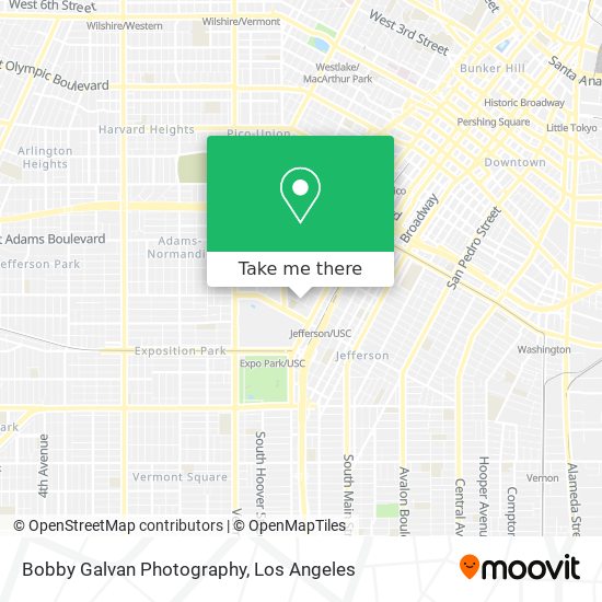 Bobby Galvan Photography map