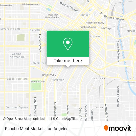 Rancho Meat Market map