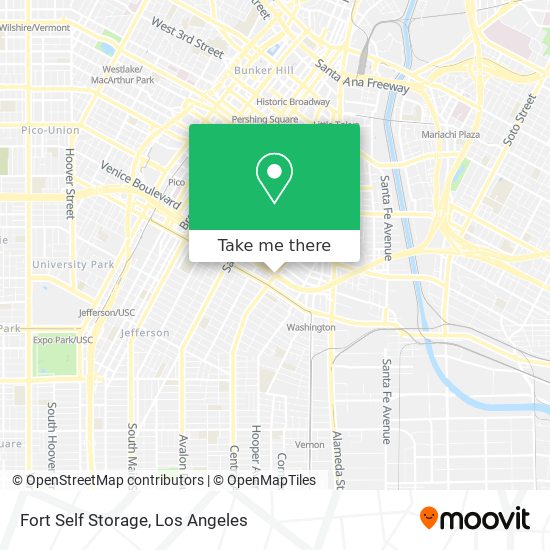 Mapa de Fort Self Storage