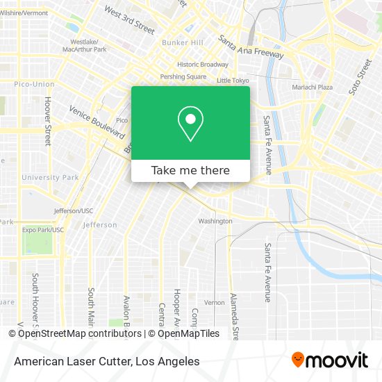 Mapa de American Laser Cutter