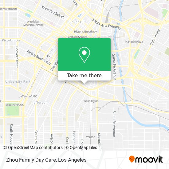 Mapa de Zhou Family Day Care