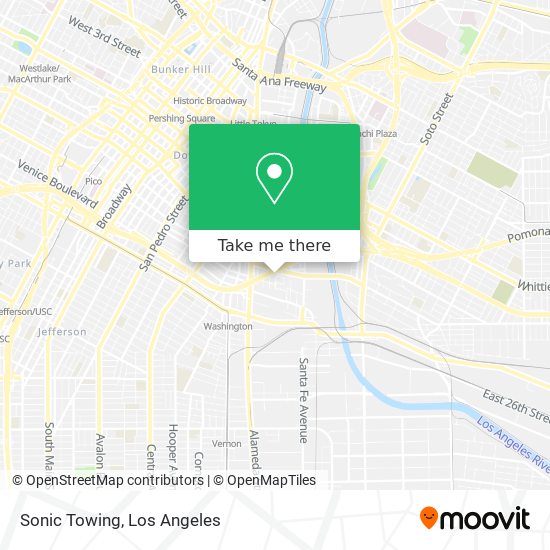 Sonic Towing map