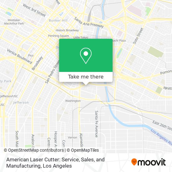 American Laser Cutter: Service, Sales, and Manufacturing map