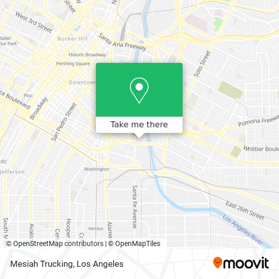 Mesiah Trucking map