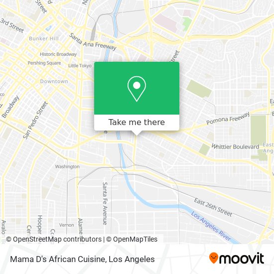 Mama D's African Cuisine map