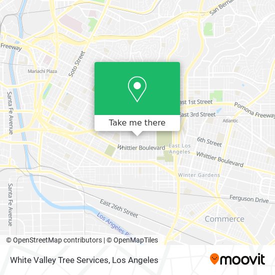 Mapa de White Valley Tree Services