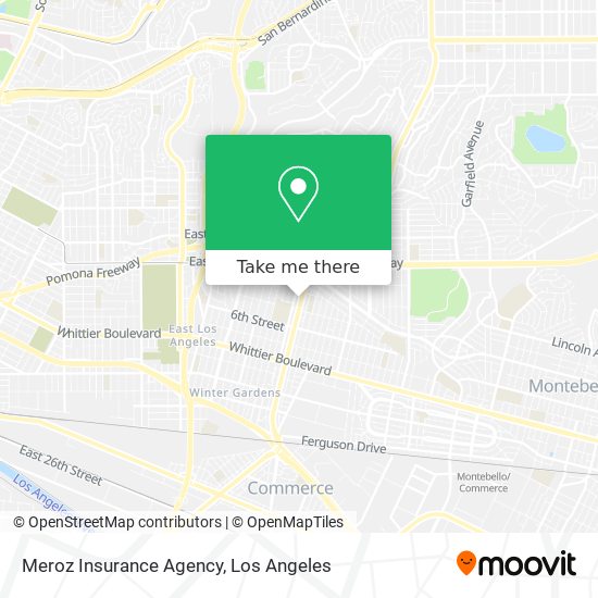 Meroz Insurance Agency map