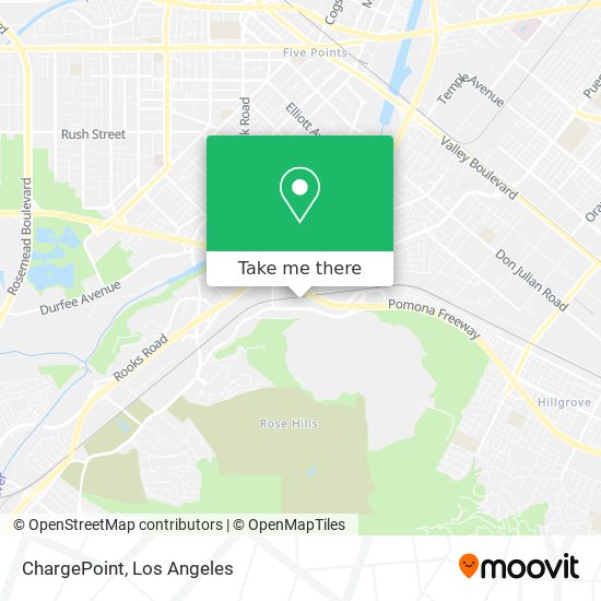 ChargePoint map