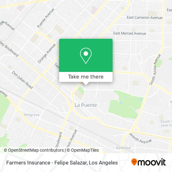 Mapa de Farmers Insurance - Felipe Salazar