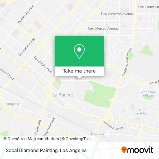 Socal Diamond Painting map