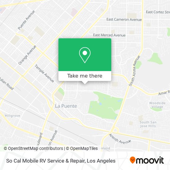 So Cal Mobile RV Service & Repair map