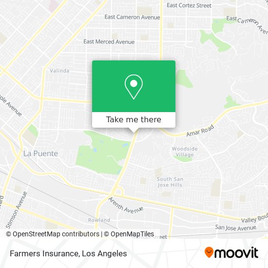 Farmers Insurance map