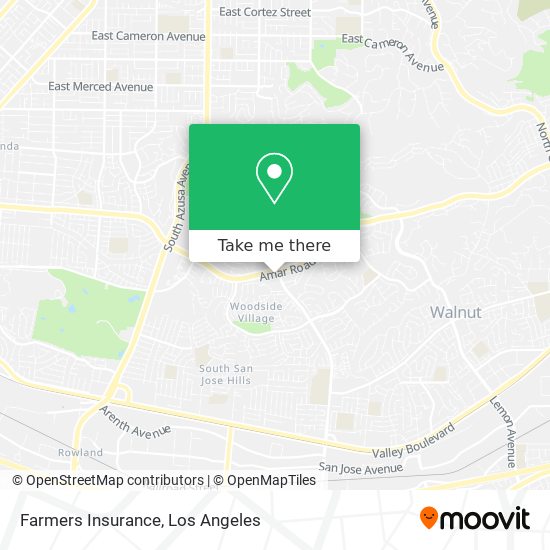 Farmers Insurance map