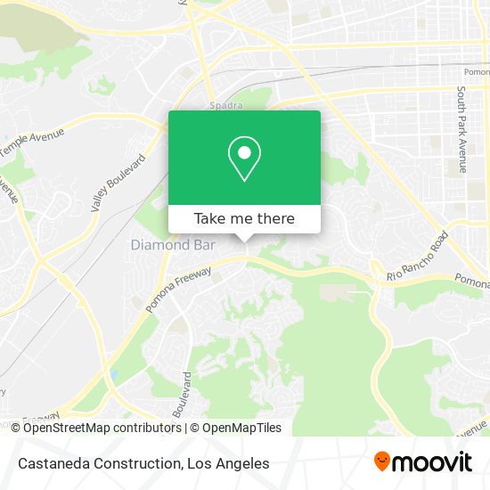 Castaneda Construction map