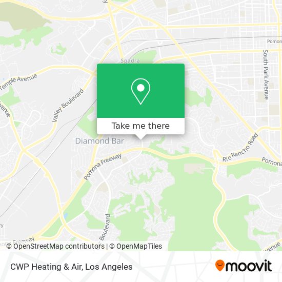 CWP Heating & Air map