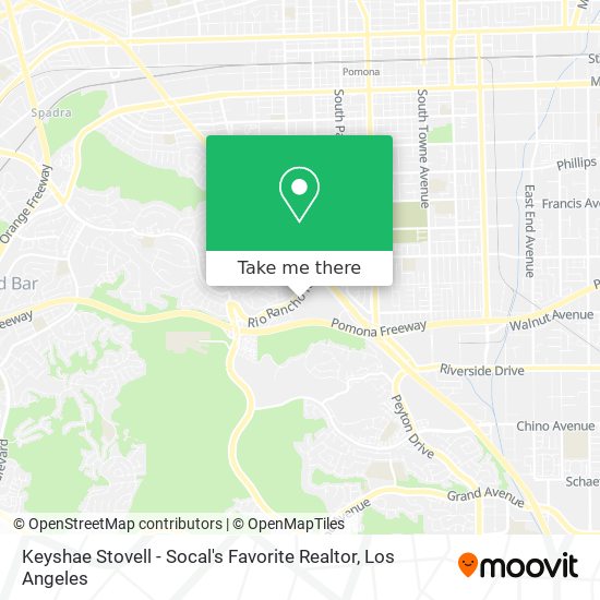 Keyshae Stovell - Socal's Favorite Realtor map