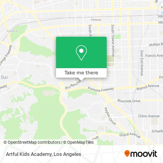 Artful Kids Academy map