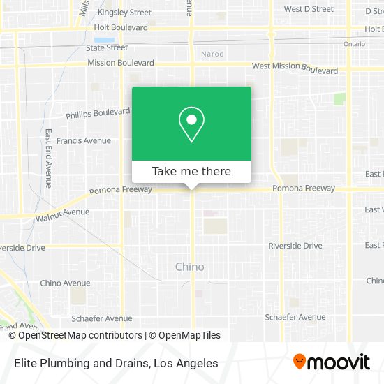 Mapa de Elite Plumbing and Drains