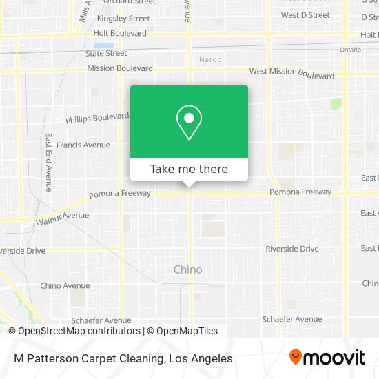 Mapa de M Patterson Carpet Cleaning