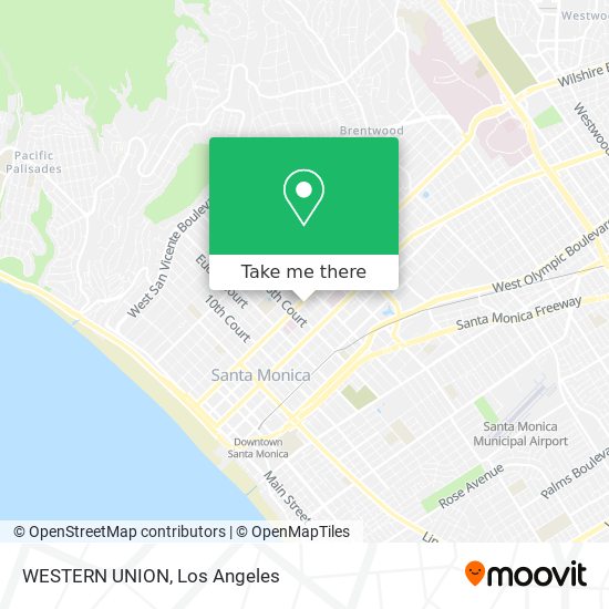 WESTERN UNION map