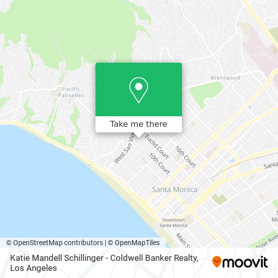 Mapa de Katie Mandell Schillinger - Coldwell Banker Realty