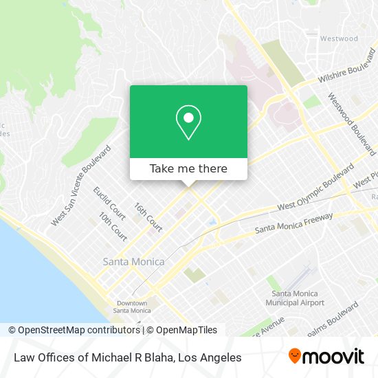 Law Offices of Michael R Blaha map