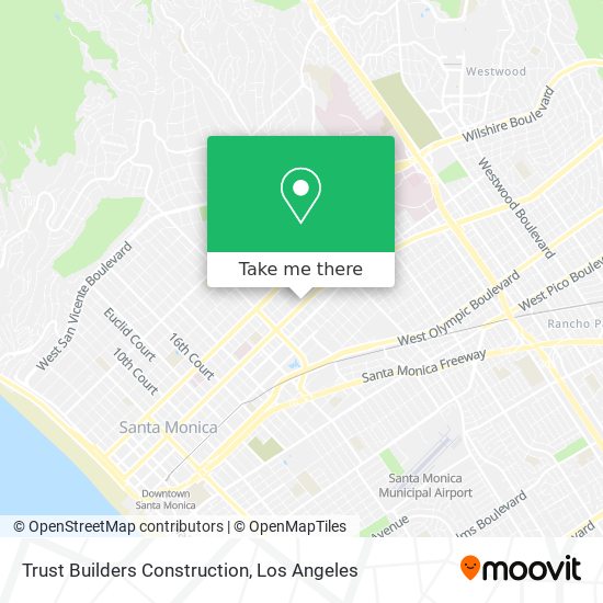 Trust Builders Construction map