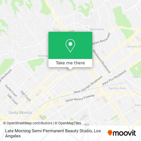 Late Morning Semi-Permanent Beauty Studio map