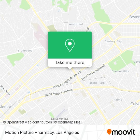 Mapa de Motion Picture Pharmacy