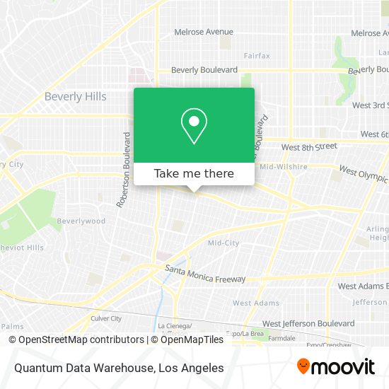 Quantum Data Warehouse map