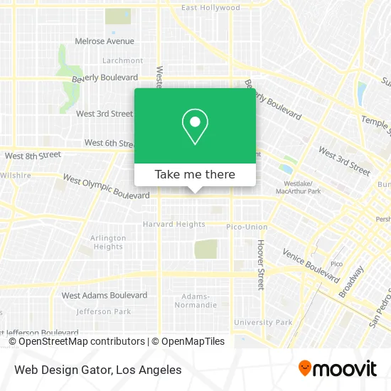 Web Design Gator map