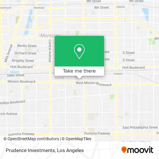 Prudence Investments map